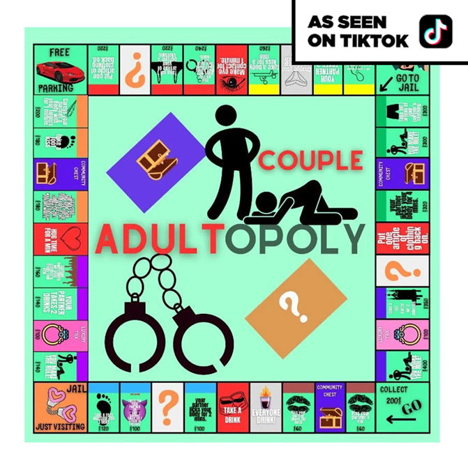 Adultopoly Board Game